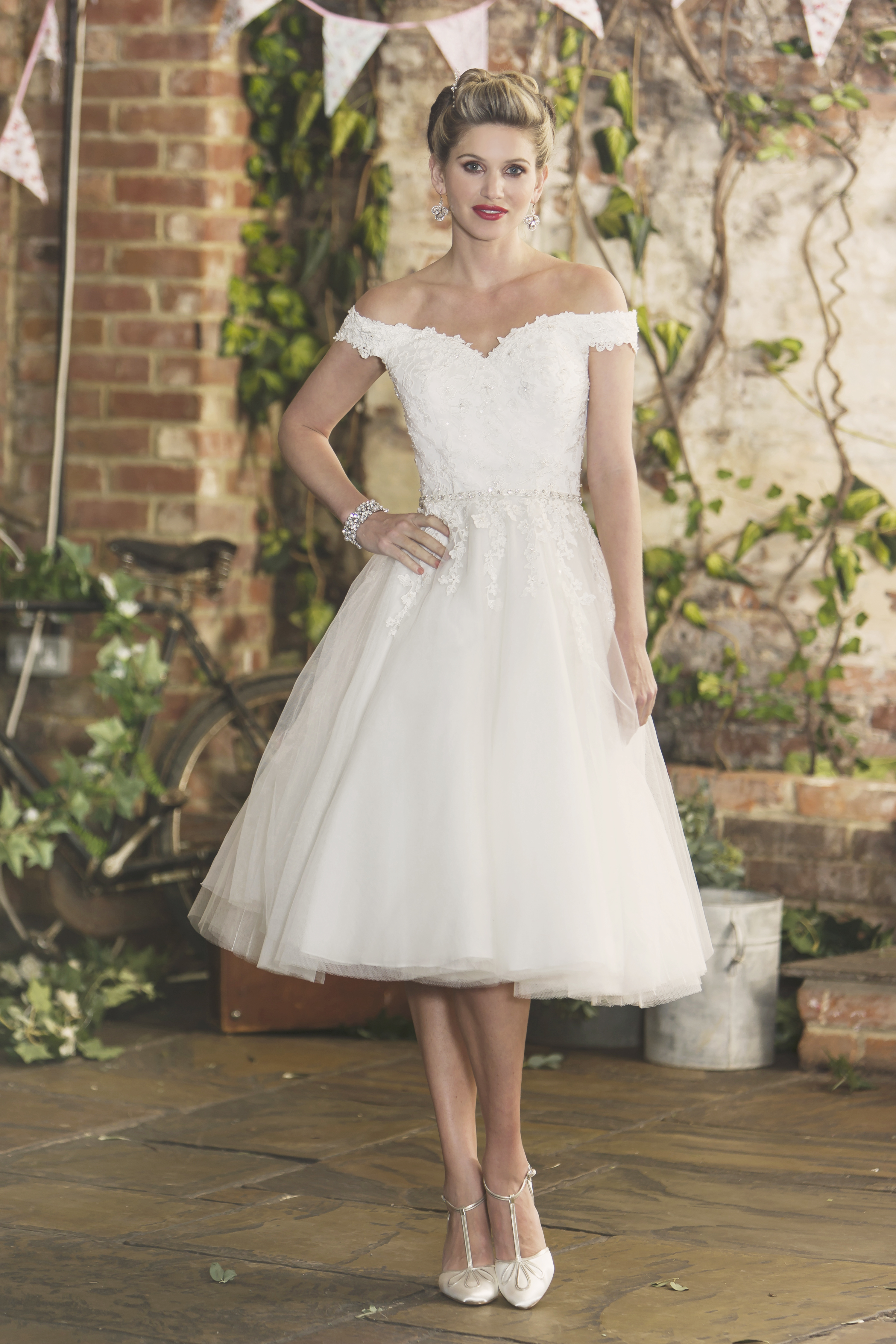 Tealength Dresses La Fleur Bridal Tealength dresses